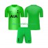 Camisola Tottenham Hotspur Guarda-redes Criança Equipamento Primeiro 2025-2026 Manga Curta